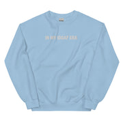 "IN MY IDGAF ERA" Crewneck Sweatshirt - White Font