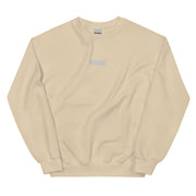 IDGAF Embroidered Crewneck Sweatshirt