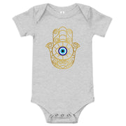Hamsa Hand Evil Eye Baby Onesie