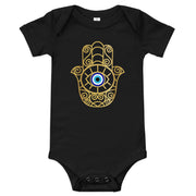 Hamsa Hand Evil Eye Baby Onesie