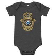 Hamsa Hand Evil Eye Baby Onesie