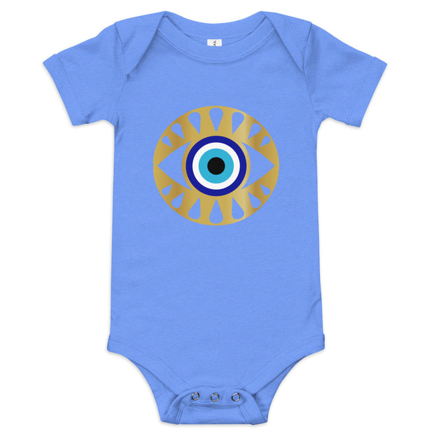 Protect Your Energy Evil Eye Baby Onesie