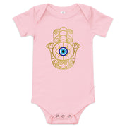 Hamsa Hand Evil Eye Baby Onesie