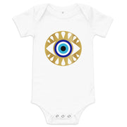 Protect Your Energy Evil Eye Baby Onesie