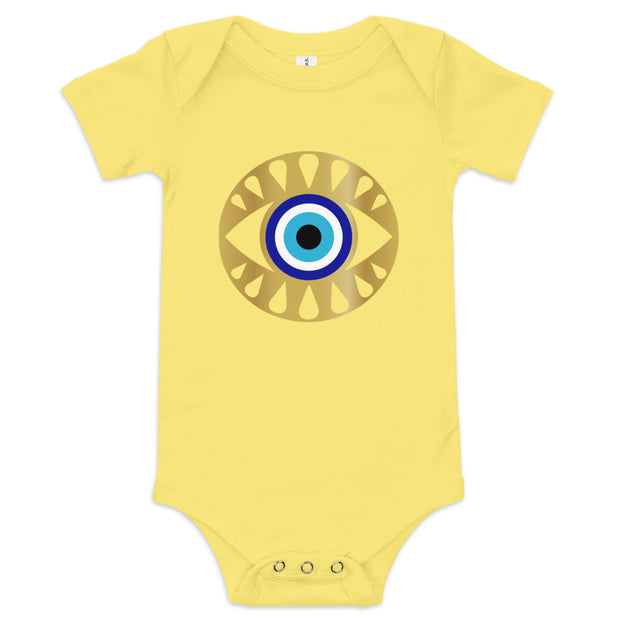 Protect Your Energy Evil Eye Baby Onesie