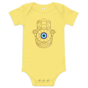Hamsa Hand Evil Eye Baby Onesie