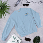 Embroidered Evil Eye Unisex Sweatshirt