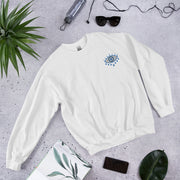 Embroidered Evil Eye Unisex Sweatshirt
