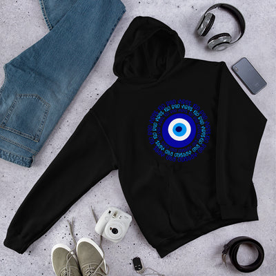 No Bad Vibes Evil Eye Unisex Hoodie