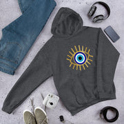 Evil Eye with Lashes Good Vibes Unisex Hoodie