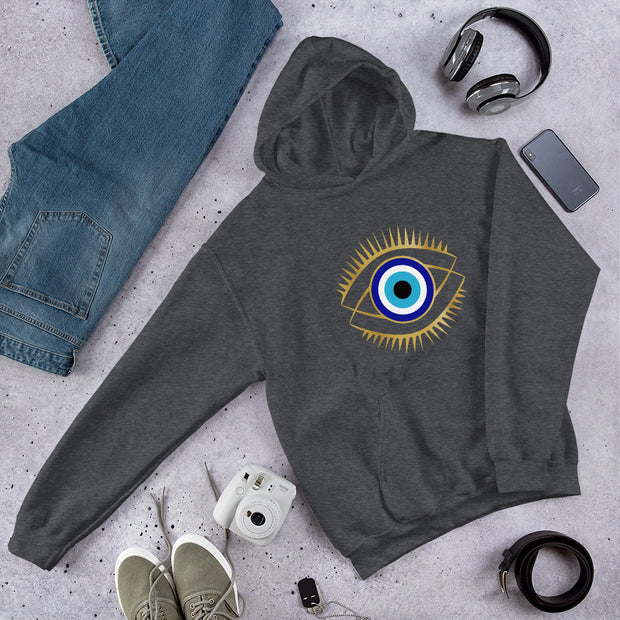 Double Evil Eye Unisex Hoodie