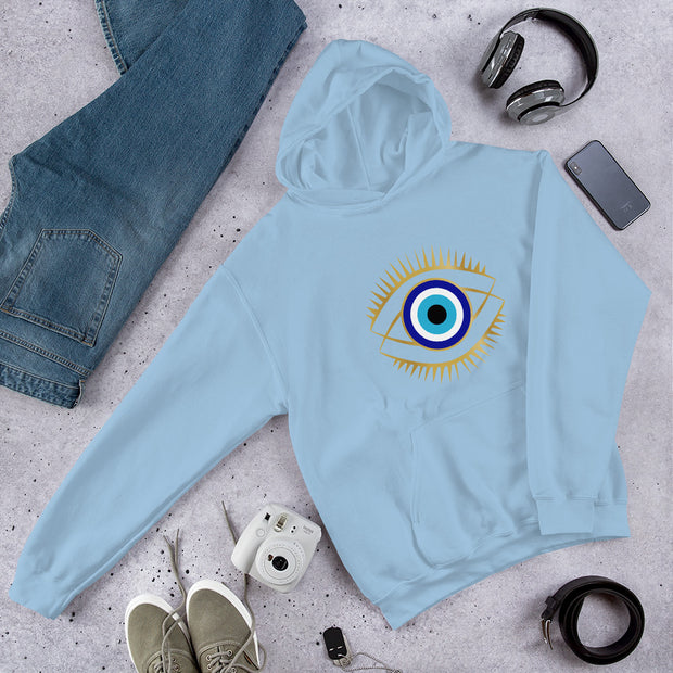 Double Evil Eye Unisex Hoodie
