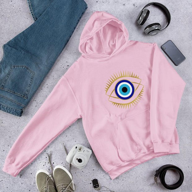 Double Evil Eye Unisex Hoodie