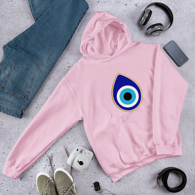 Tear Drop Protect Your Peace Evil Eye Unisex Hoodie
