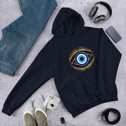 Double Evil Eye Unisex Hoodie
