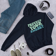 Protect Your Energy Retro Design Unisex Hoodie