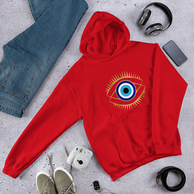 Double Evil Eye Unisex Hoodie