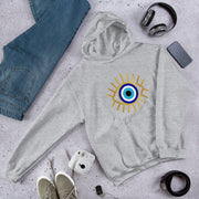 Evil Eye with Lashes Good Vibes Unisex Hoodie