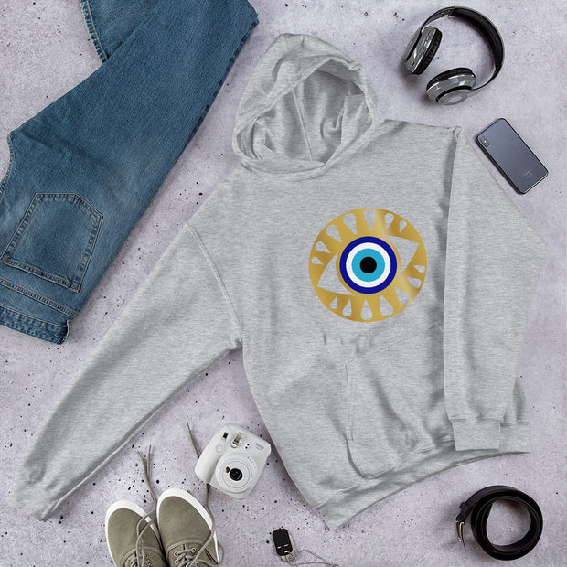 Protect Your Peace & Energy Evil Eye Unisex Hoodie