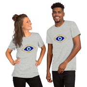Protect Your Peace & Energy Almond Evil Eye Unisex Short Sleeve T-Shirt