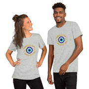 Protect Your Peace & Energy Double Evil Eye Unisex Short Sleeve T-Shirt